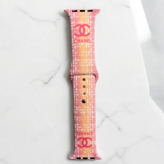 Celicia Pattern Silicone Apple Watch Band