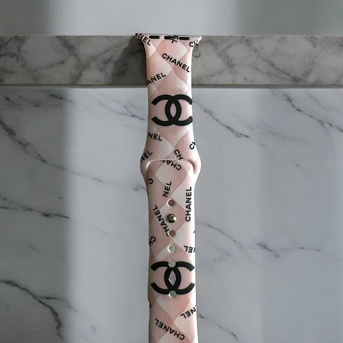 Celicia Pattern Silicone Apple Watch Band