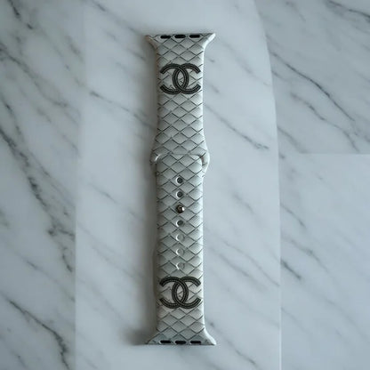 Celicia Pattern Silicone Apple Watch Band