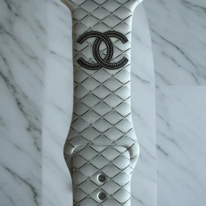 Celicia Pattern Silicone Apple Watch Band