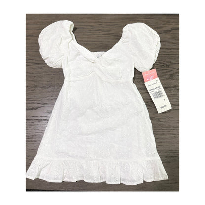 New Girls White Dress-8 (Retail $68)