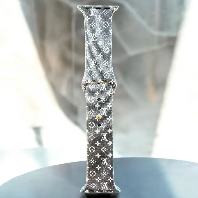 Denim Londyn Silicone Apple Watch Band