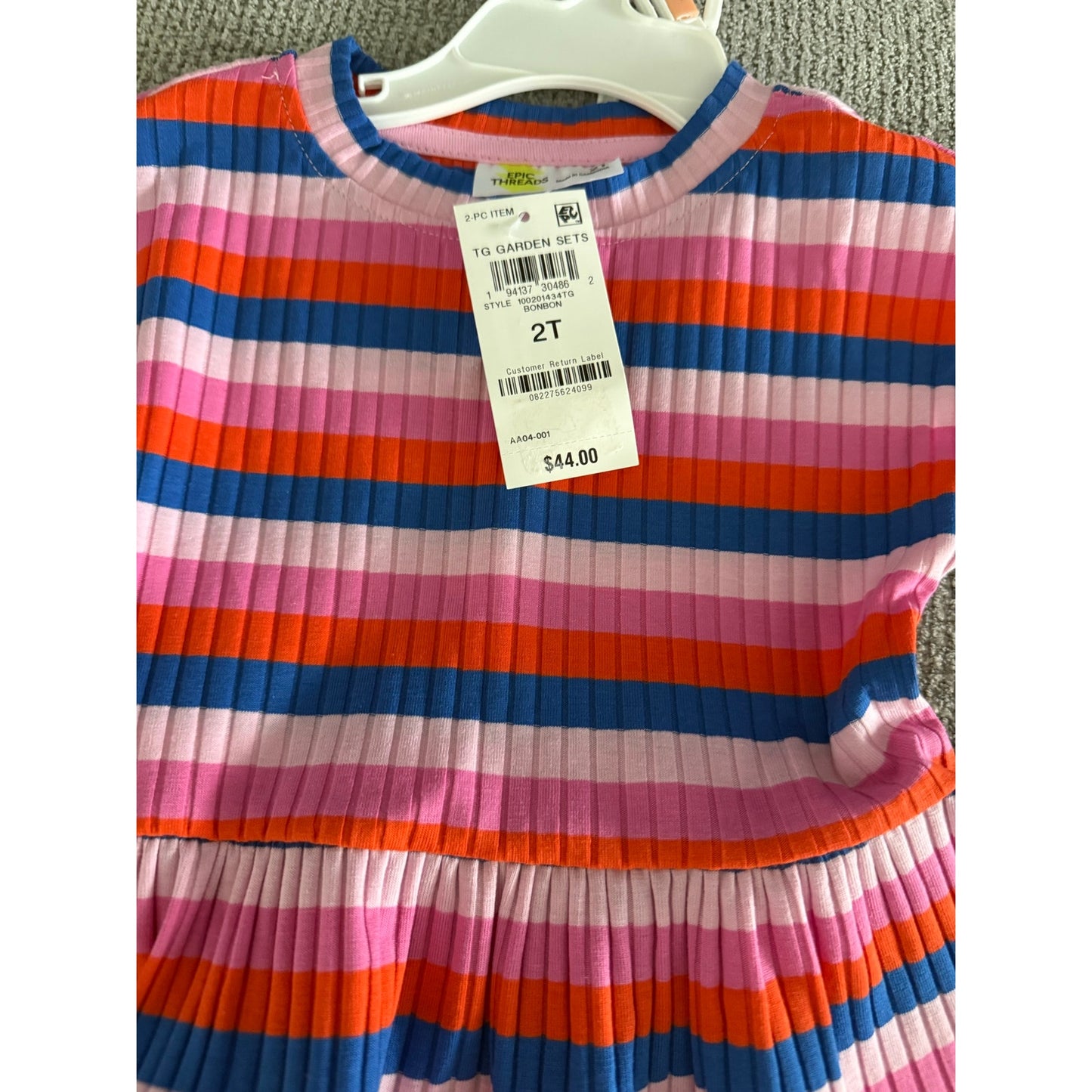New Girls Outfit Bundle-2T (Retail $76)