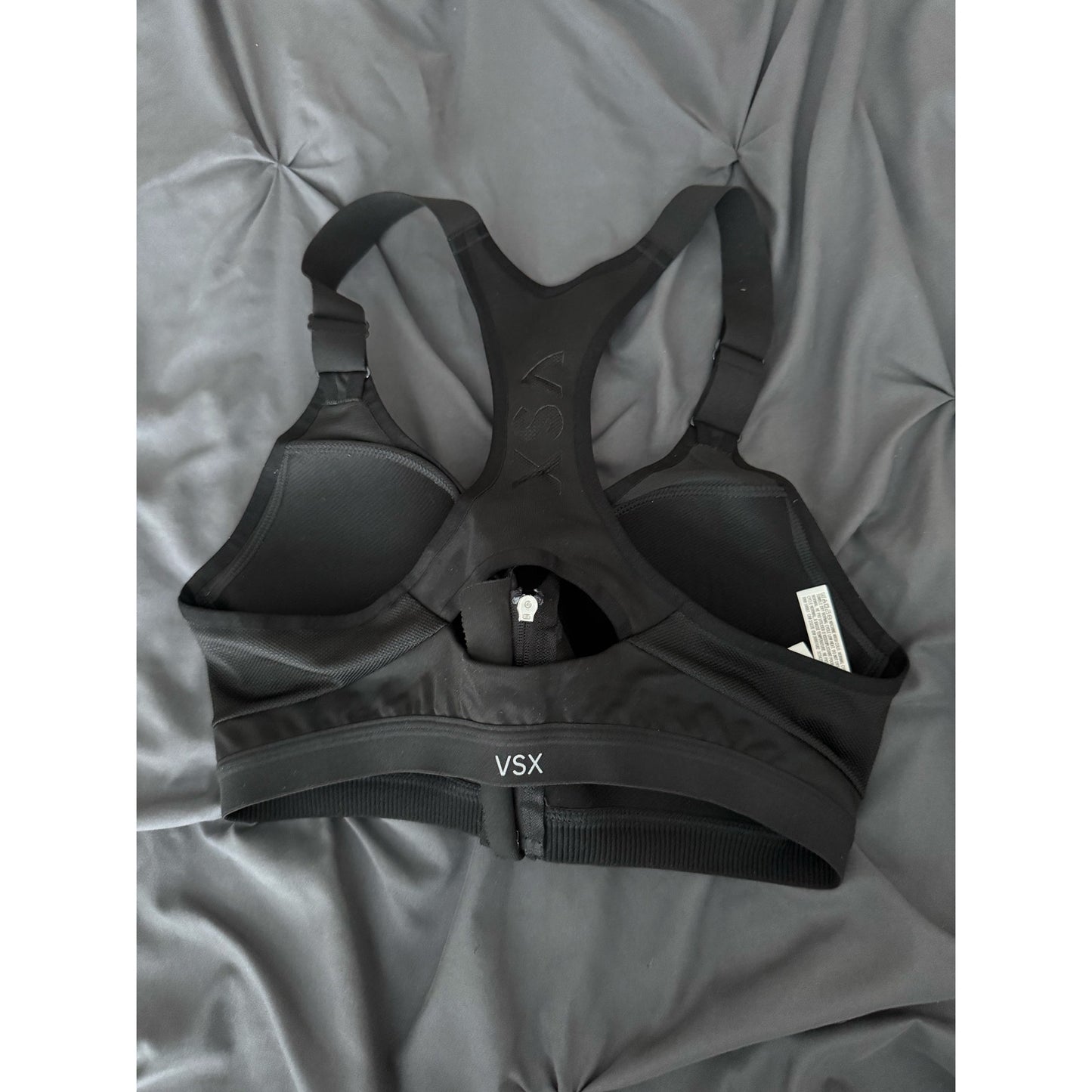 Like New Victoria's Secret Sport Bra front zip- 36B