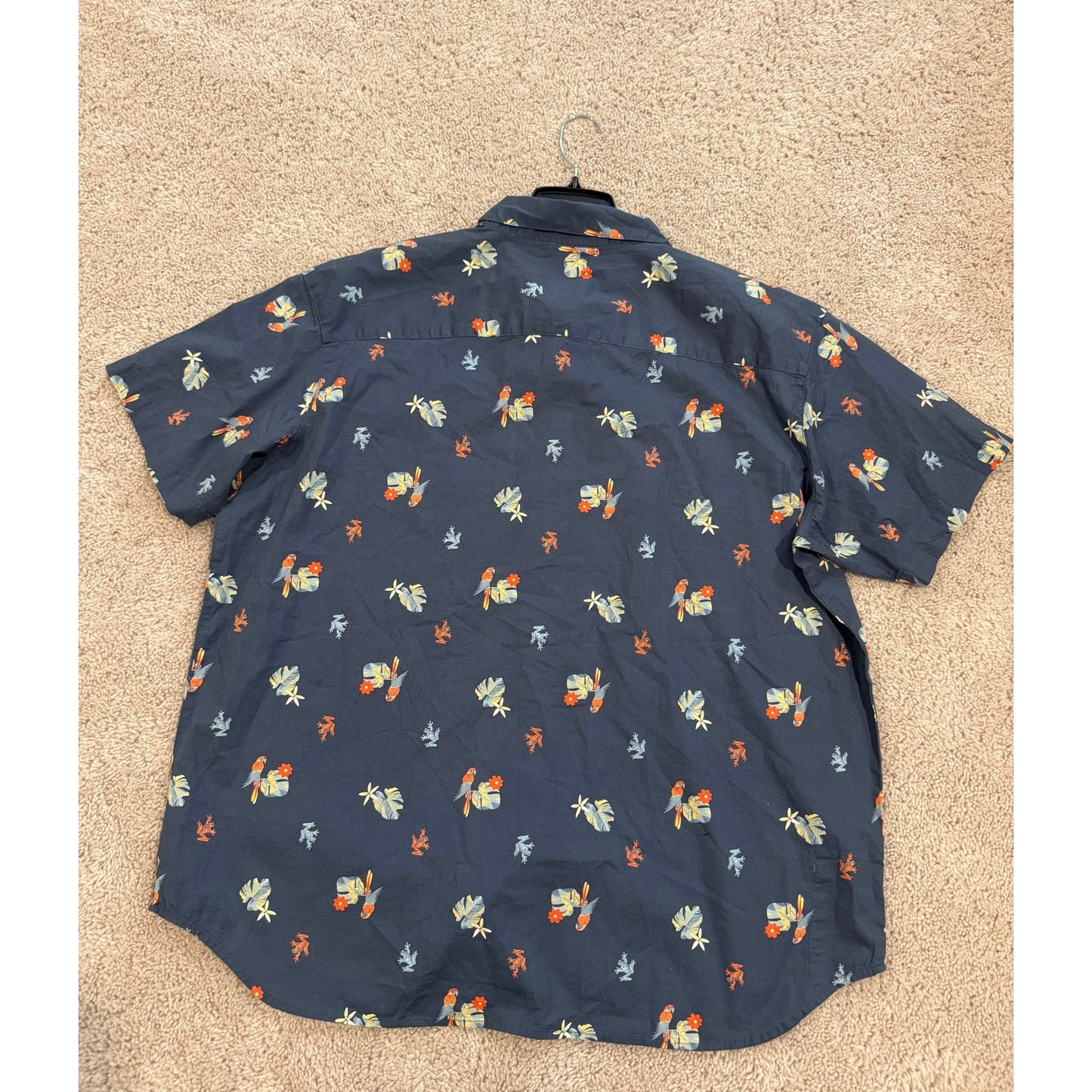 New Mens Columbia S/S Button Down-XXL