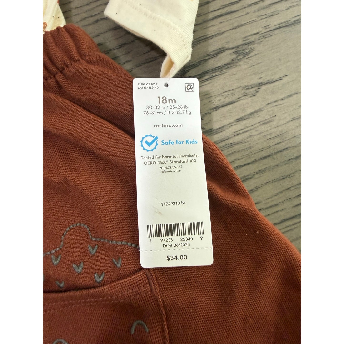 New Baby Girls Thanksgiving Outfit- 18mths (Retail $34)
