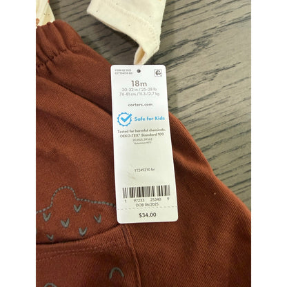 New Baby Girls Thanksgiving Outfit- 18mths (Retail $34)
