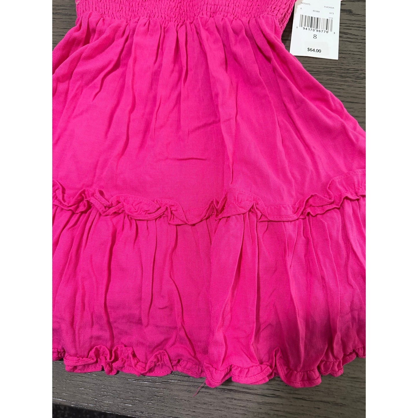 New Girls Rare Editions Pink Dress-8 (Retail $64)