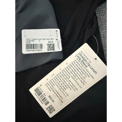 NWT Lululemon Bundle Long Sleeve top and Bras-4
