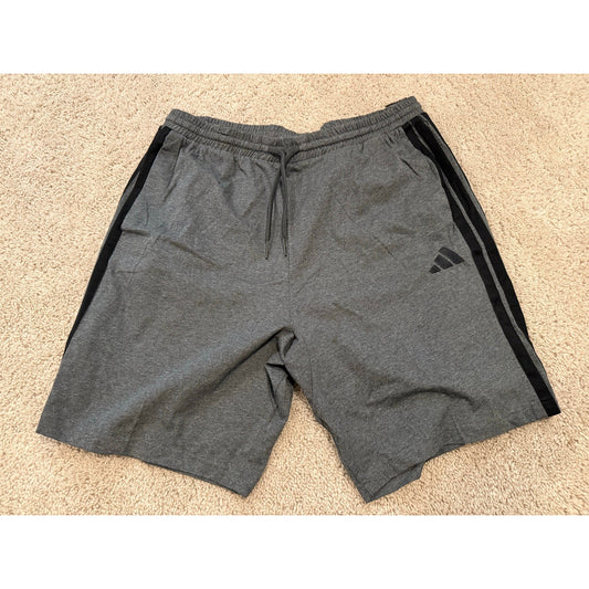 New Adidas Grey Shorts-XXL
