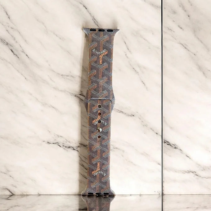 Gisele Printed Silicone Apple Watch Band