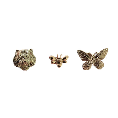 Rose Gold Watch Studs