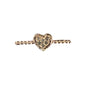 Rhinestone Heart Watch Band Charm