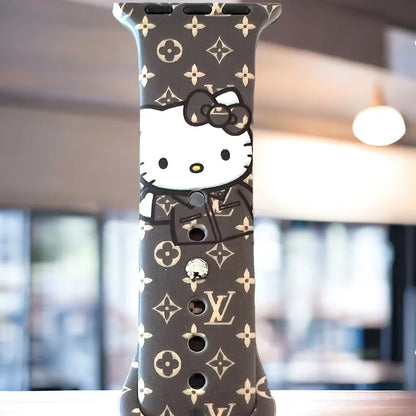Moew Kitty Silicone Apple Watch Band