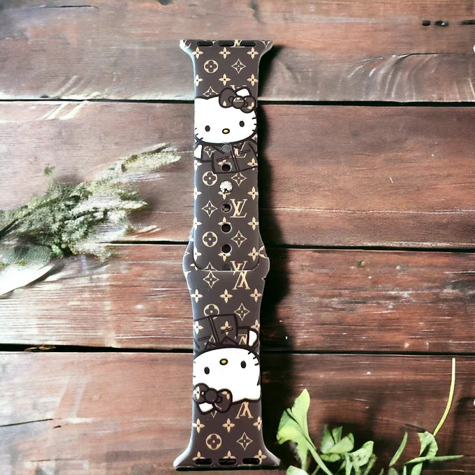 Moew Kitty Silicone Apple Watch Band