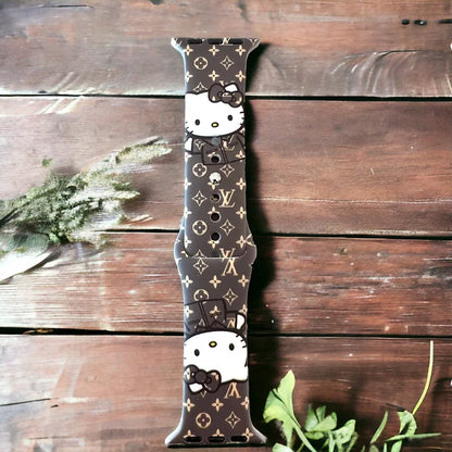 Moew Kitty Silicone Apple Watch Band