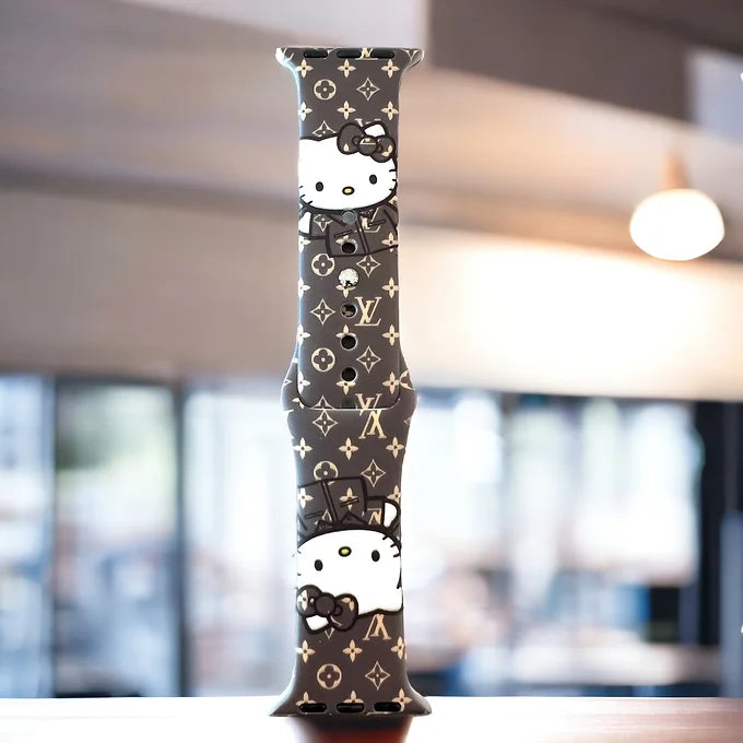 Moew Kitty Silicone Apple Watch Band